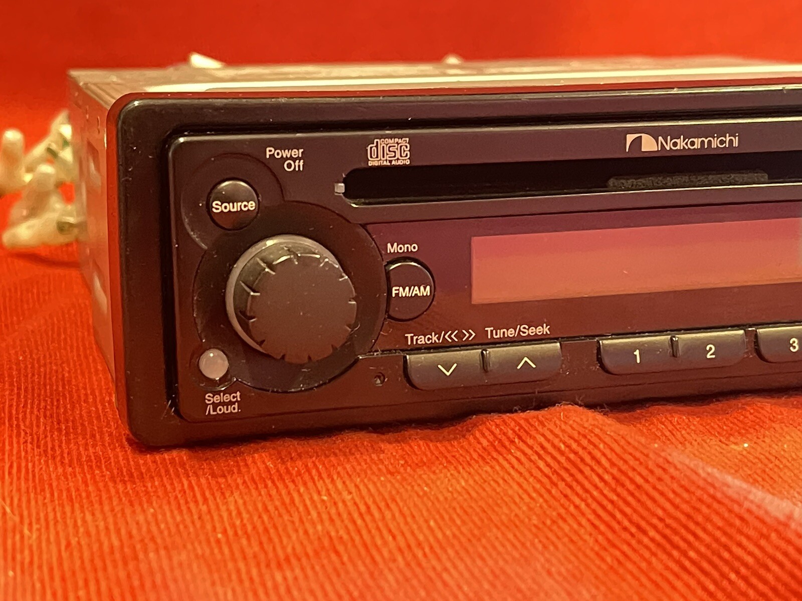 USED NAKAMICHI CAR AUDIO CD PLAYER RADIO AUDIO UNIT VINTAGE CD-400 CD400