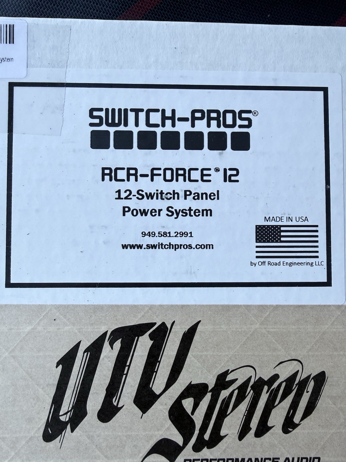 Switch Pros RCA-Force 12 Controller BRAND NEW 12 Switch Panel 12 Volt