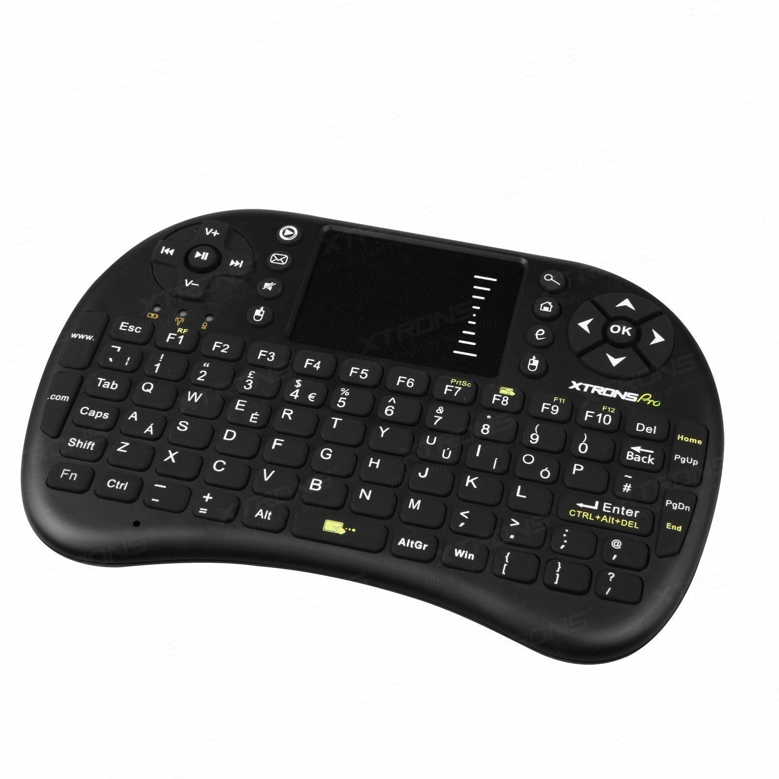 Mini 2.4Ghz Wireless Mini Keyboard with Touchpad for PC Android Smart TV BOX KY
