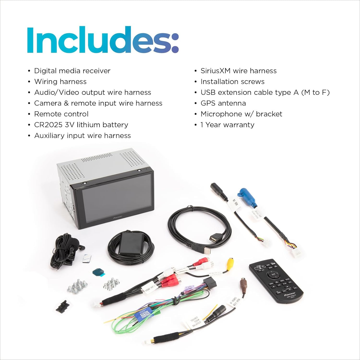 DMH-W2770NEX 6.8″ Capacitive Touchscreen, Double Din – Wireless & Wired Apple Ca