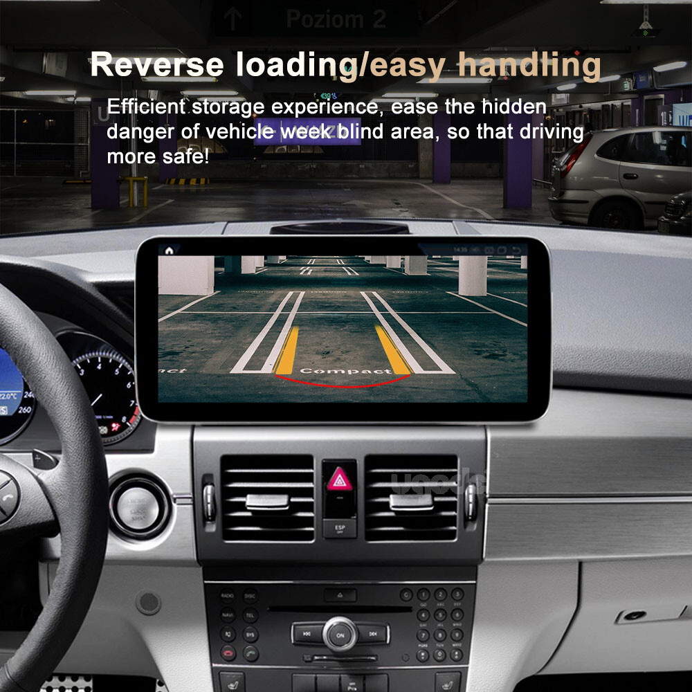 Ugode 12.3inch Android Screen Upgrade Stereo Mercedes Benz GLK 2009-2012 NTG4.0