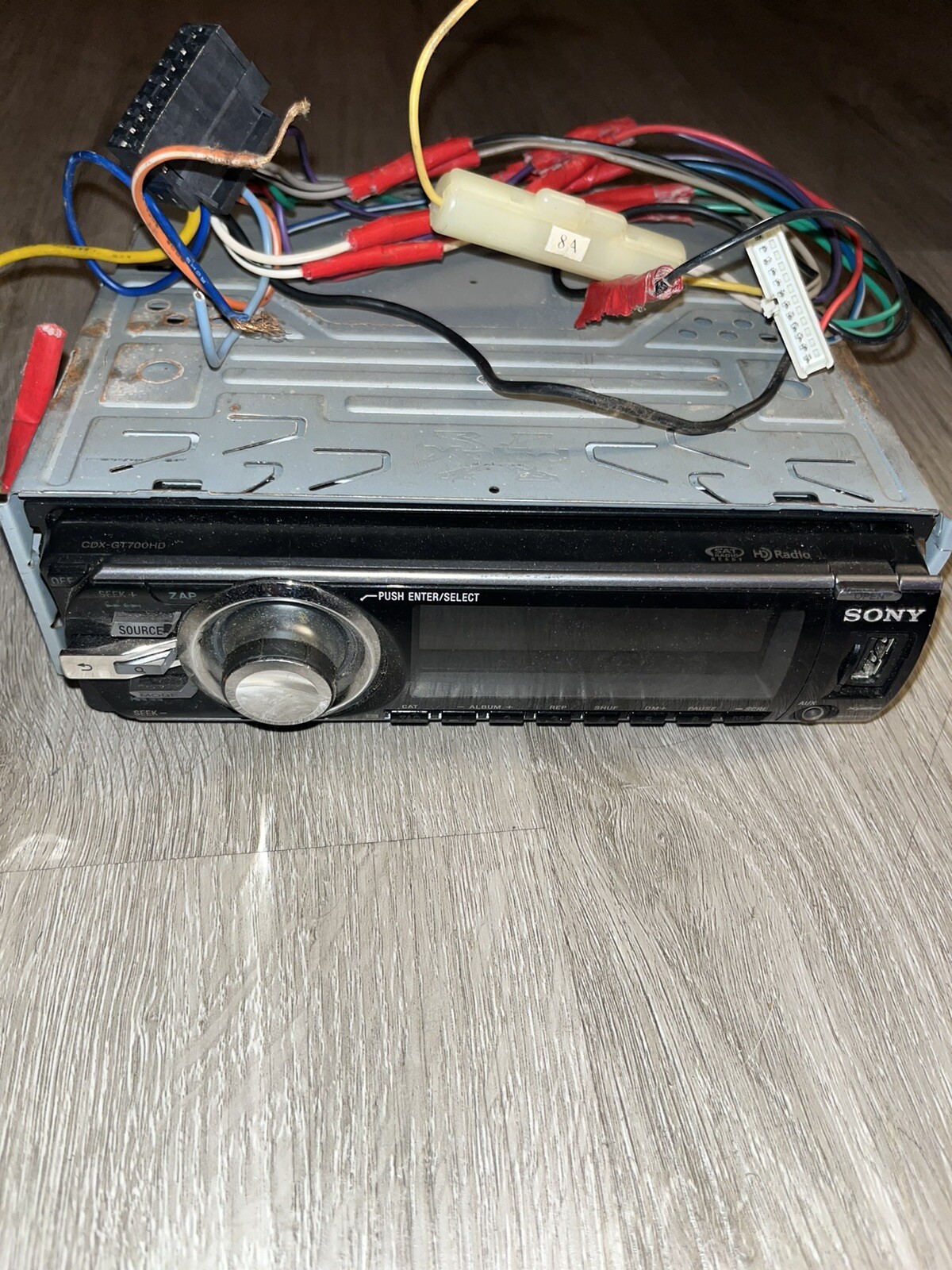 Sony CDX-GT700HD MP3/USB/CD Player In Dash Receiver