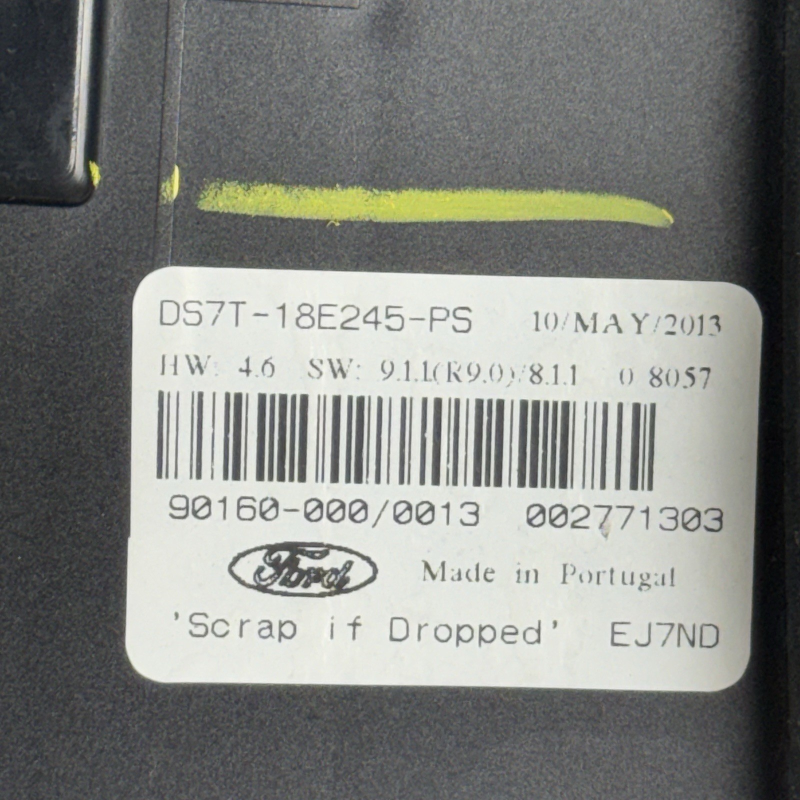 2013 Ford Fusion Titanium Sony Radio Climate Control Panel Trim Bezel OEM