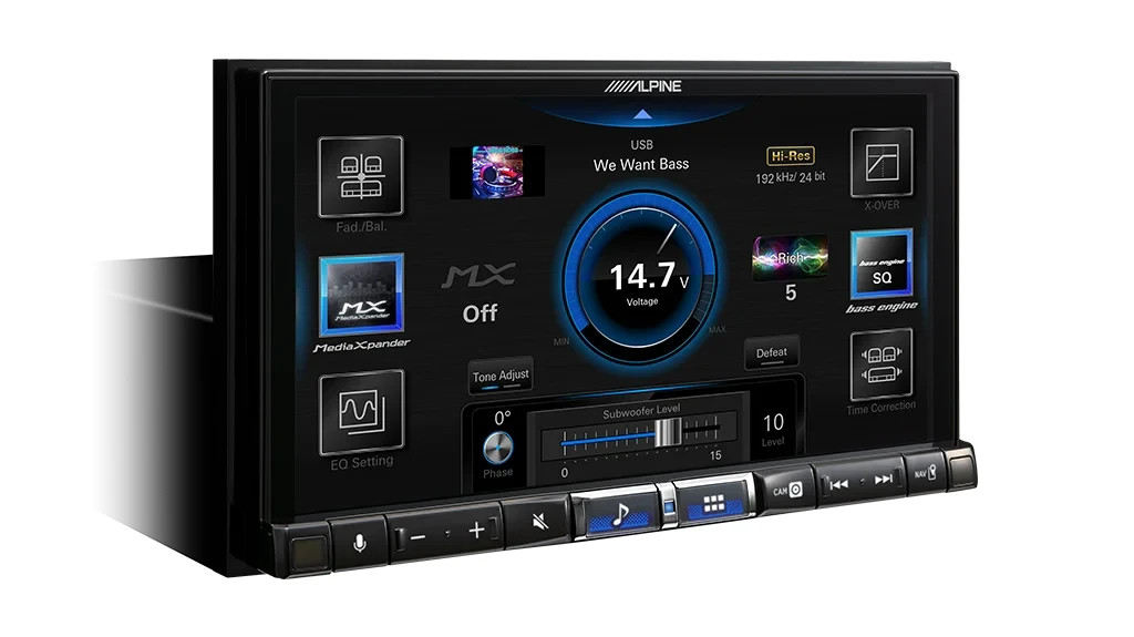 Alpine iLX-507 Stereo Upgrade for Mitsubishi Outlander 2013-2018 ZJZK Non-Amp