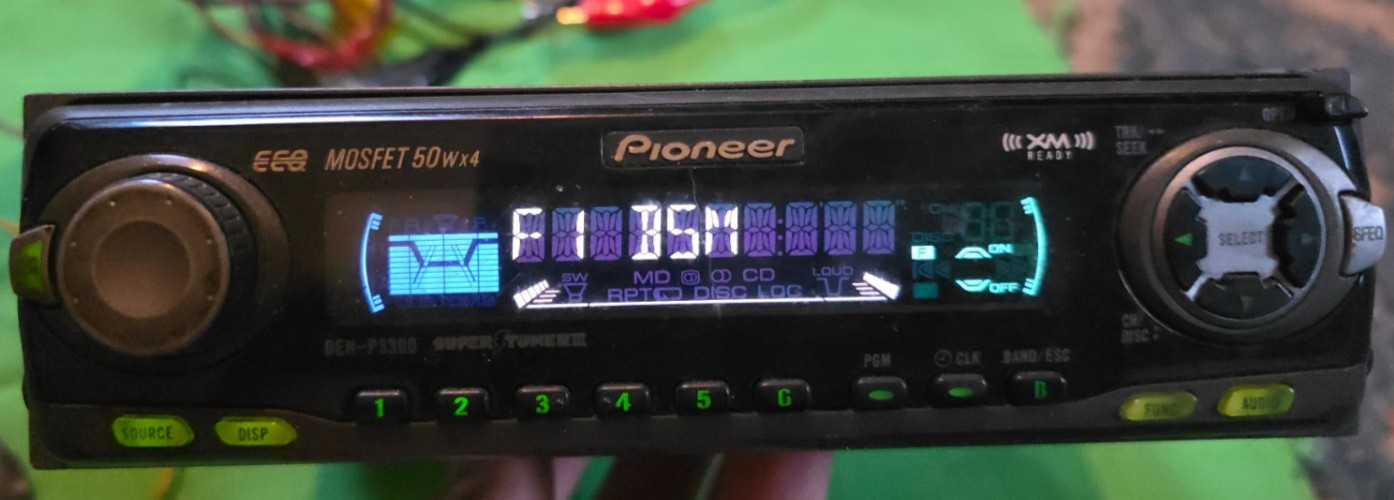 Pioneer DEH-P3300 w/ Harness WORKING