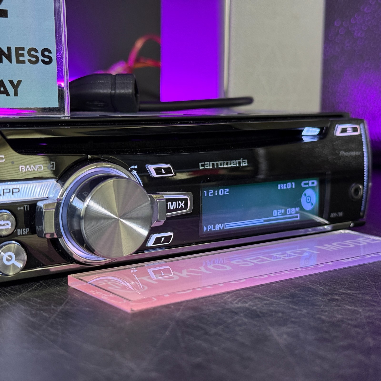 Pioneer Carrozzeria DEH-790 1DIN Car Audio CD USB AUX JDM Tested In Stock