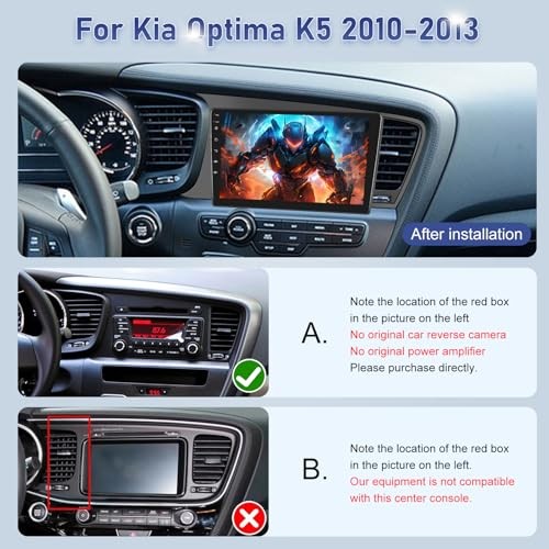 Car Radio for Kia Optima K5 2010 2011 2012 2013, [2G+64G] 9 inch Android 2+64GB
