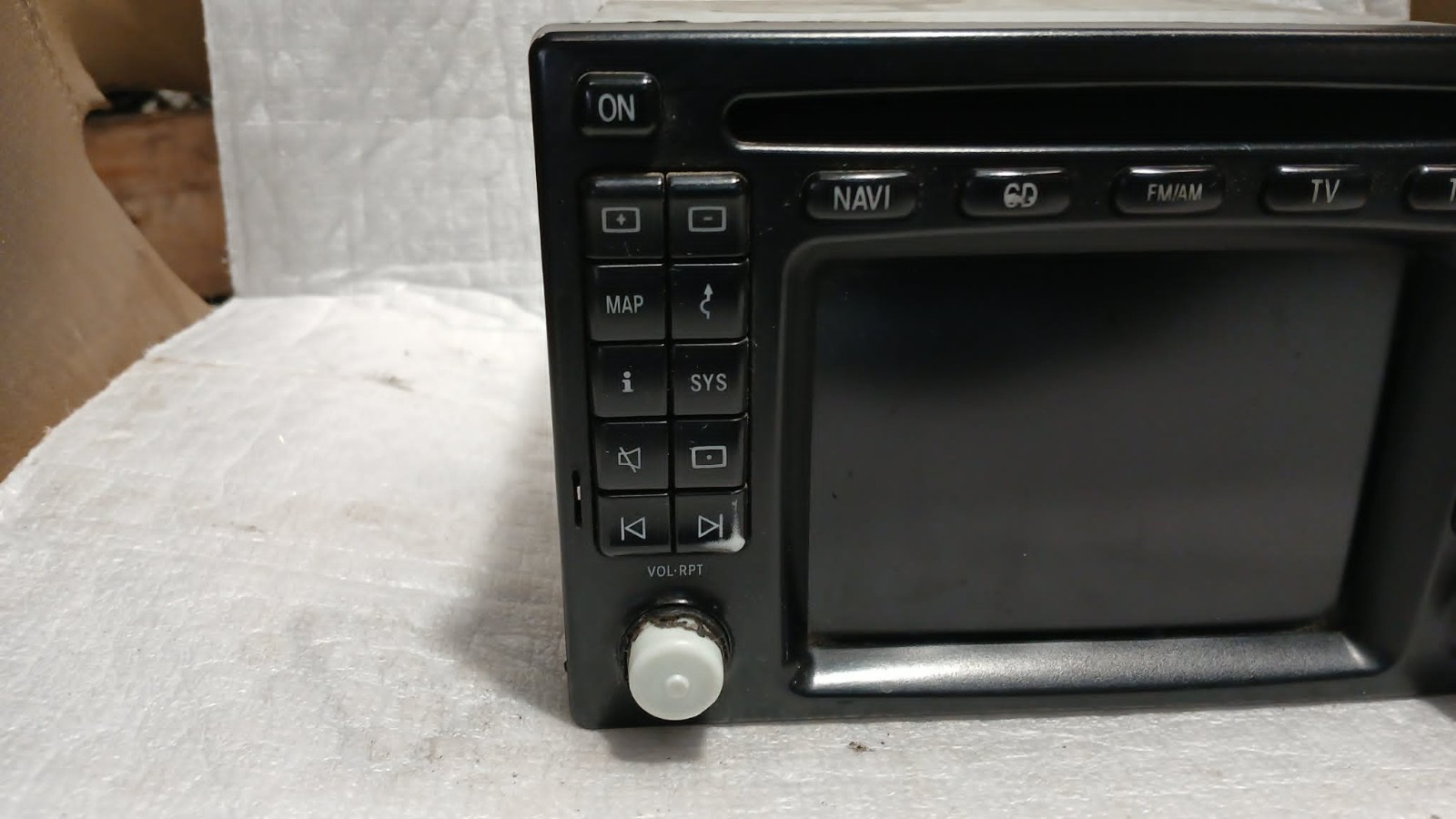 Mercedes W163 ML COMAND 2.0 Navigation Radio A1638203689 Bosch 7612001722 DEFECT
