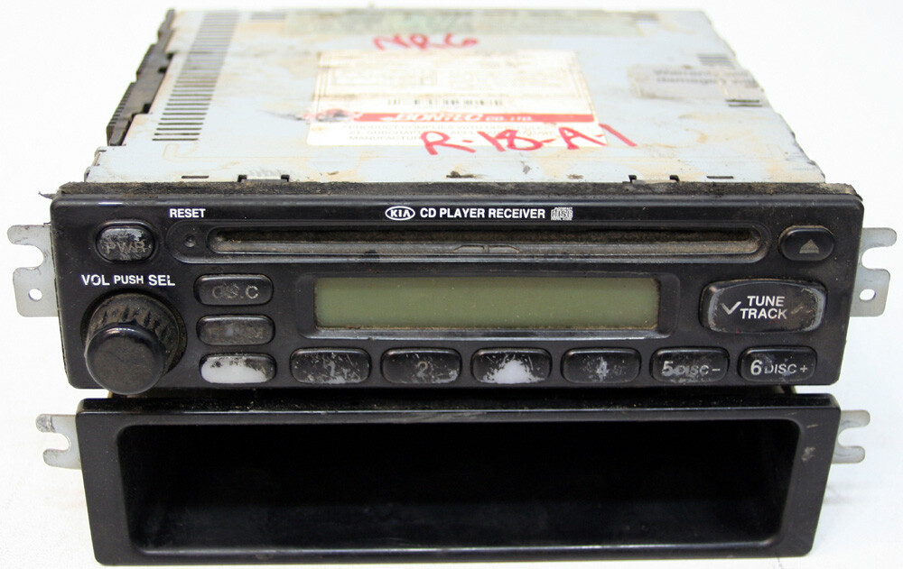2000 2001 2002 Fits Kia Rio Sportage Factory Stereo Amfm Radio Cd – Parts Only