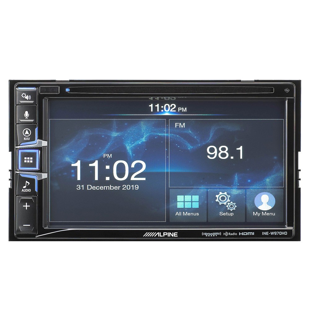 Alpine INE-W970HD 6.5″ Navigation with built-in GPS navigation