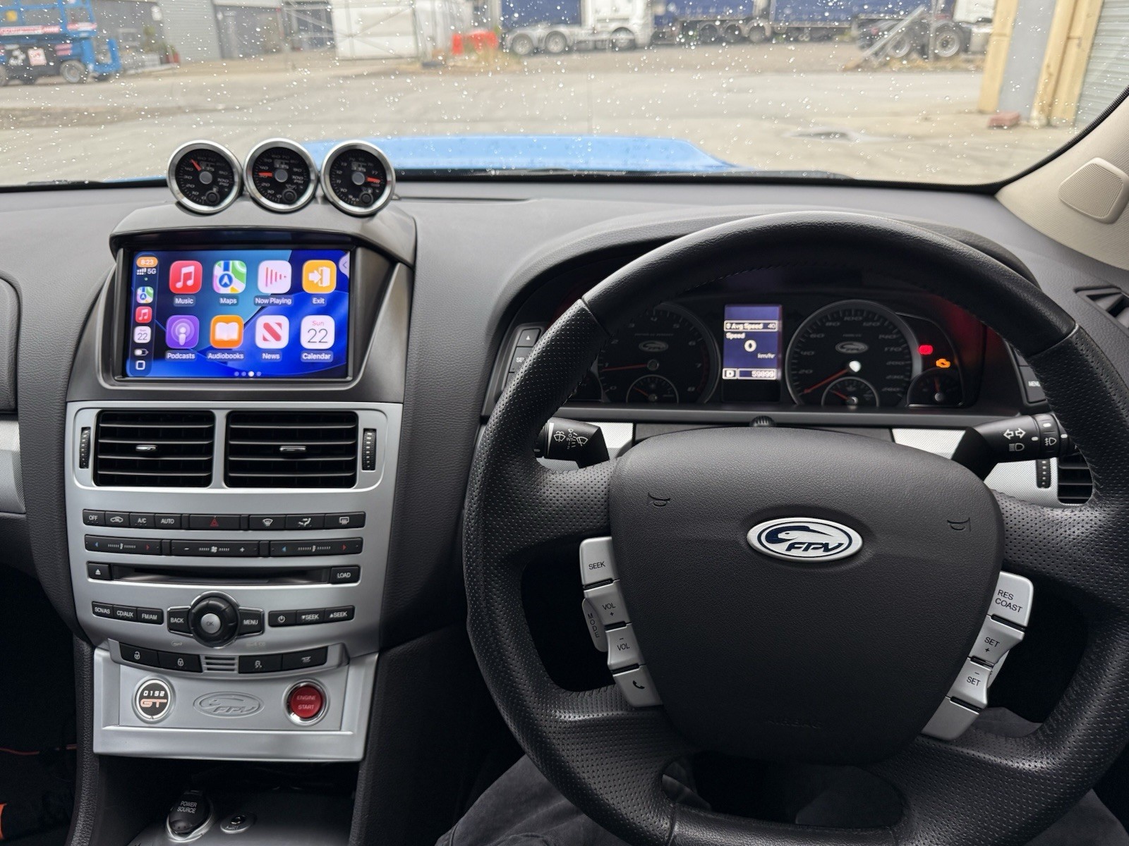 COMBO DEAL— FG MK1/MK2 | SatNav +GPS —Wireless CarPlay | Triple Gauge Pod/Fascia