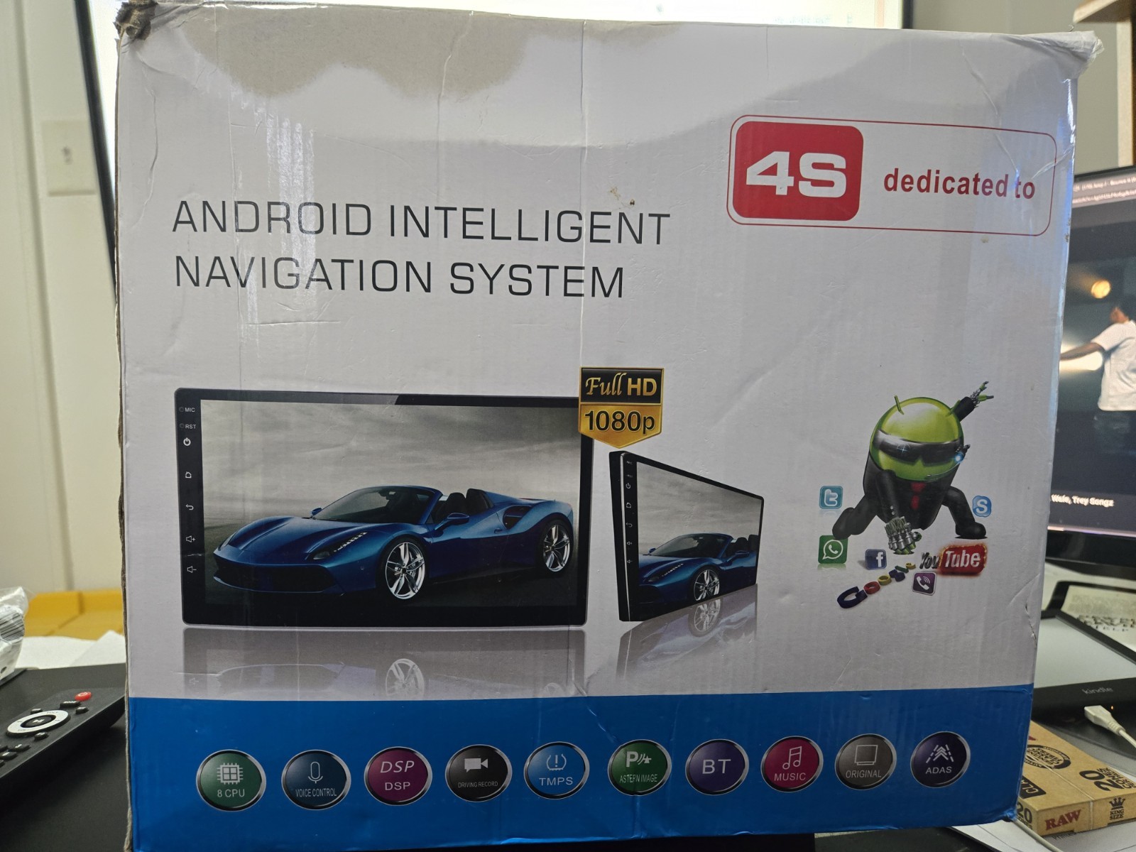 10 Inch In Dash Android Intelligent Navigation System Car Stereo Radio