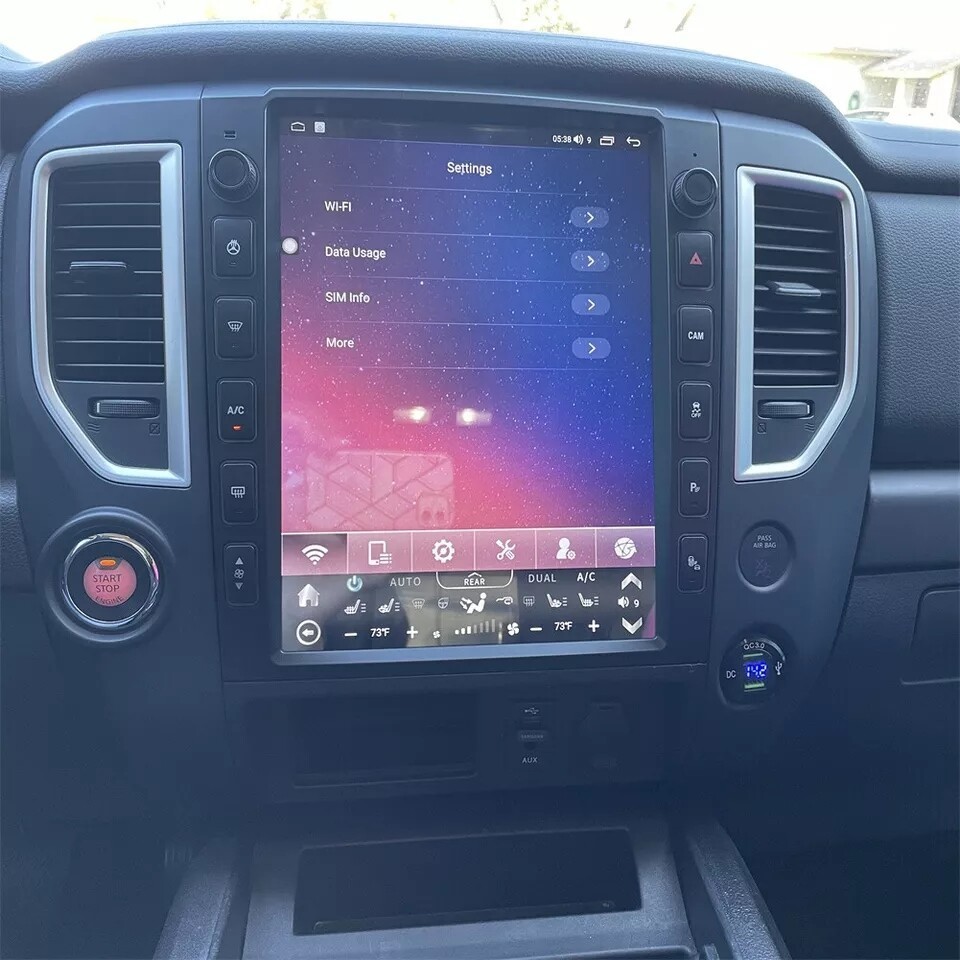 13” For Nissan Titan 2016-2019 Car GPS radio Navigation Stereo 6G+128G Carplay