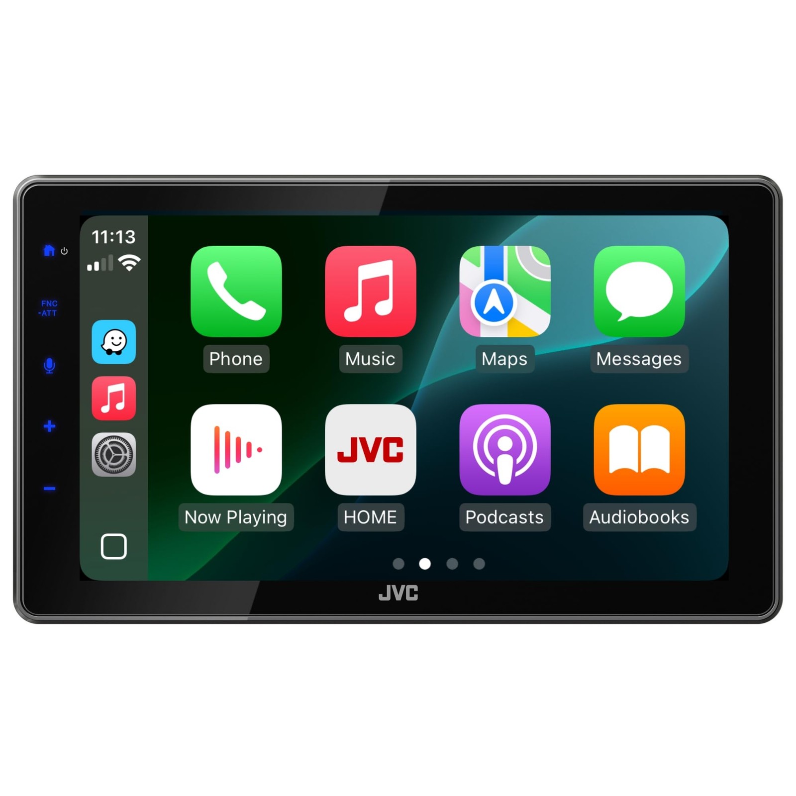 JVC KW-Z900W 9″ HD Touchscreen Car Stereo Wireless Apple CarPlay Android Auto
