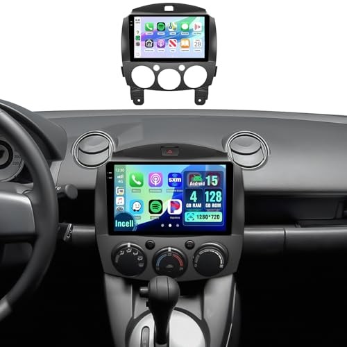 4G+128G Android 15 Car Stereo for Mazda 2 2007-2014 4+128G+incell screen