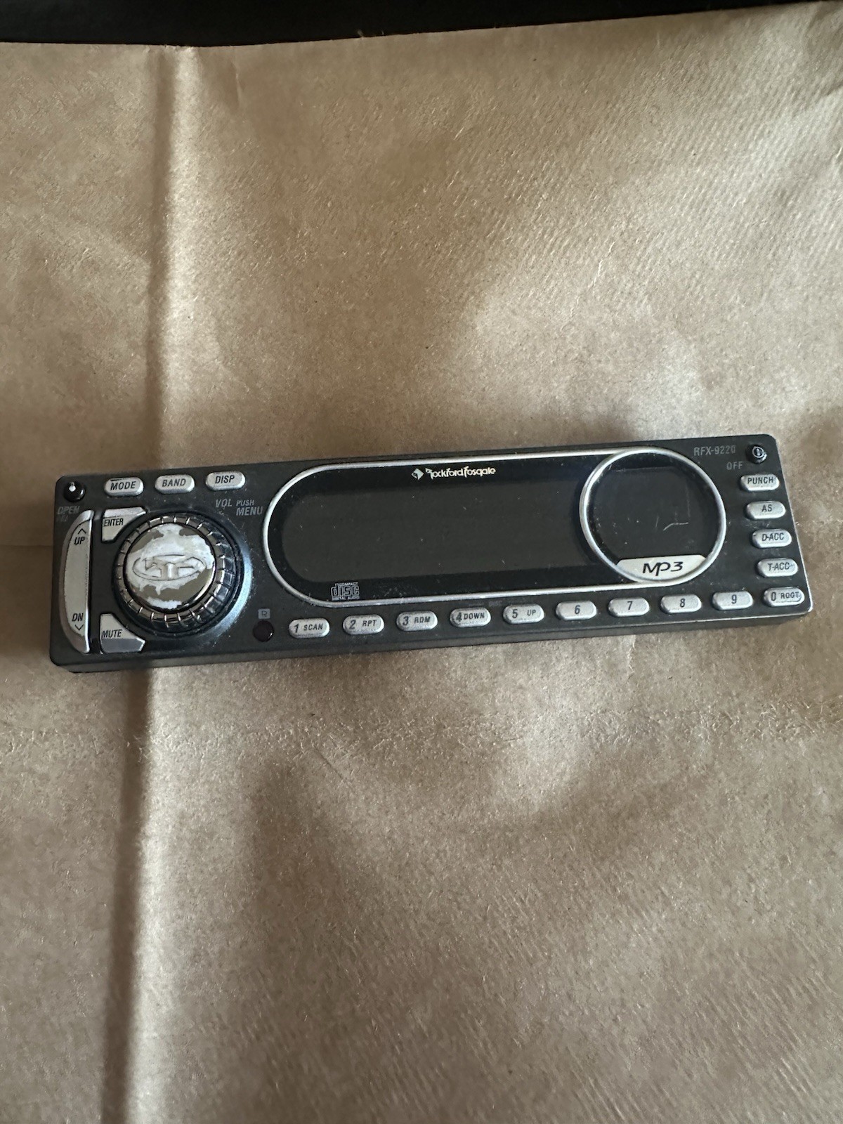 Rockford Fosgate RFX-9220 Faceplate Only