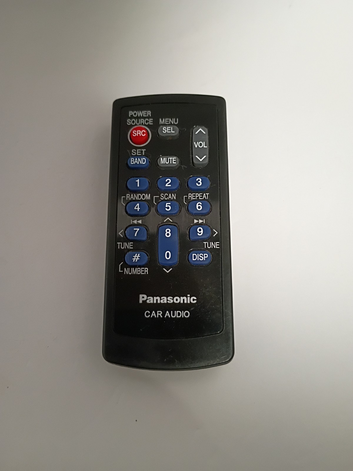 Panasonic Car Audio Remote Stereo Used Untested Old Stock Part No. EUR7641010
