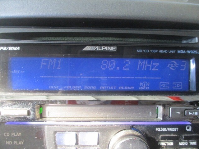 ALPINE MDA-W925JS Car Stereo head unit CD MD Player AM FM Good
