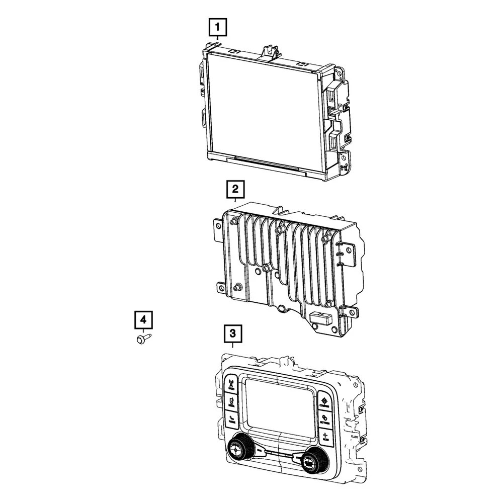 Mopar Multi Media Radio