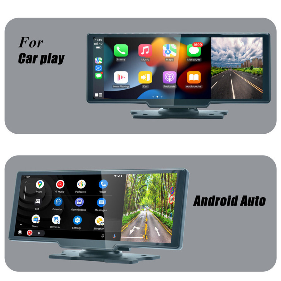 2.5D10.26in Car Dash Cam Auto Bluetooth DVR Video Recorder Dashboard APP Control