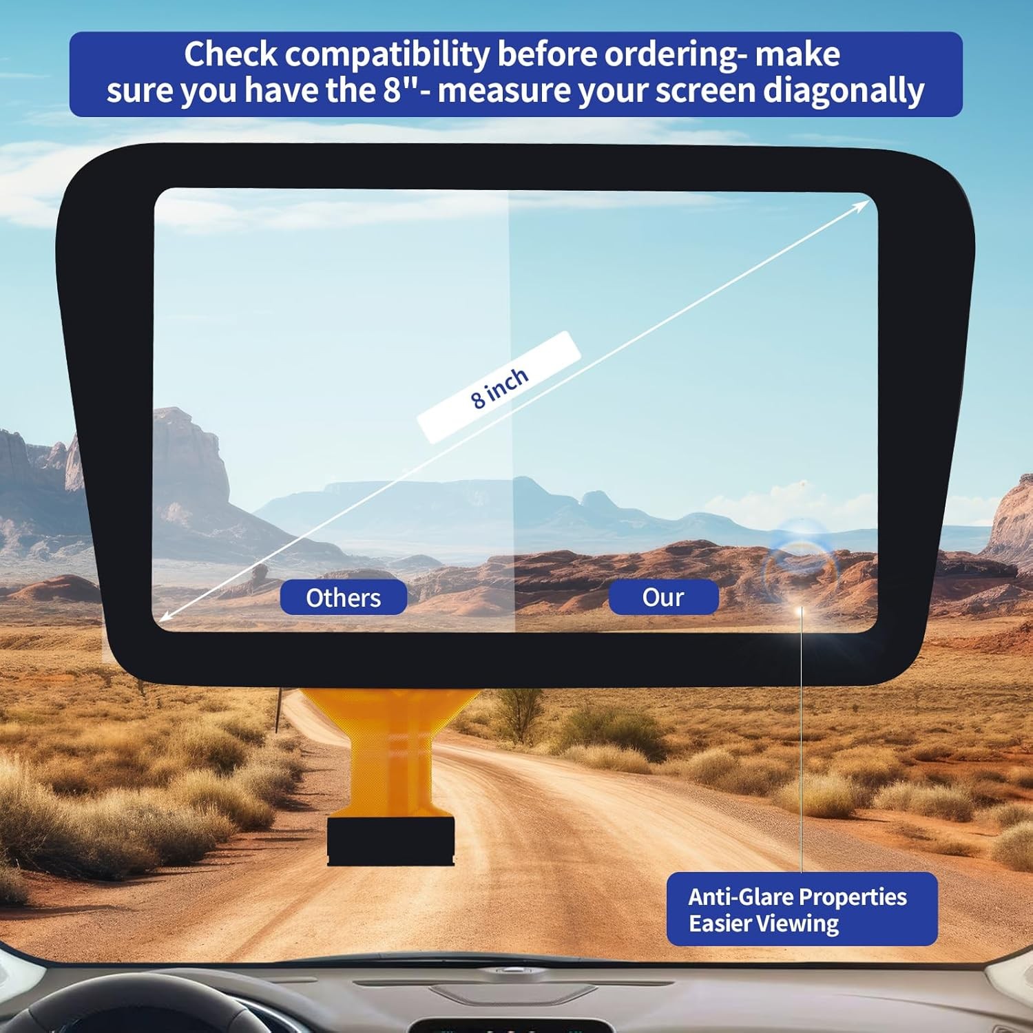 Touch Screen Digitizer Replacement for LQ080Y5DZ06 2016-2021 Chevy Malibu Chevro