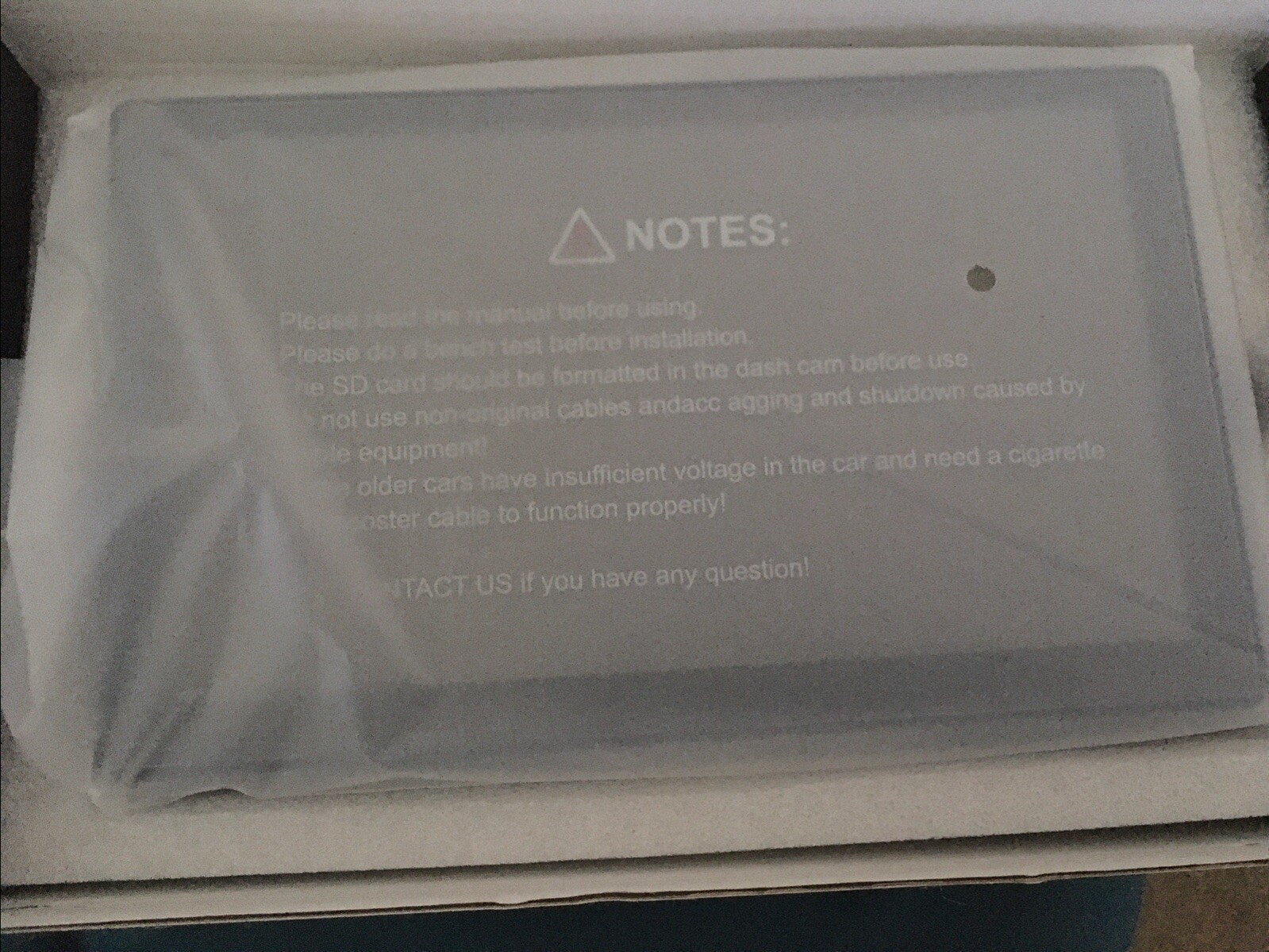 On-Board Smart PND Stereo Dash With 4K Front And 1080p Back Camera