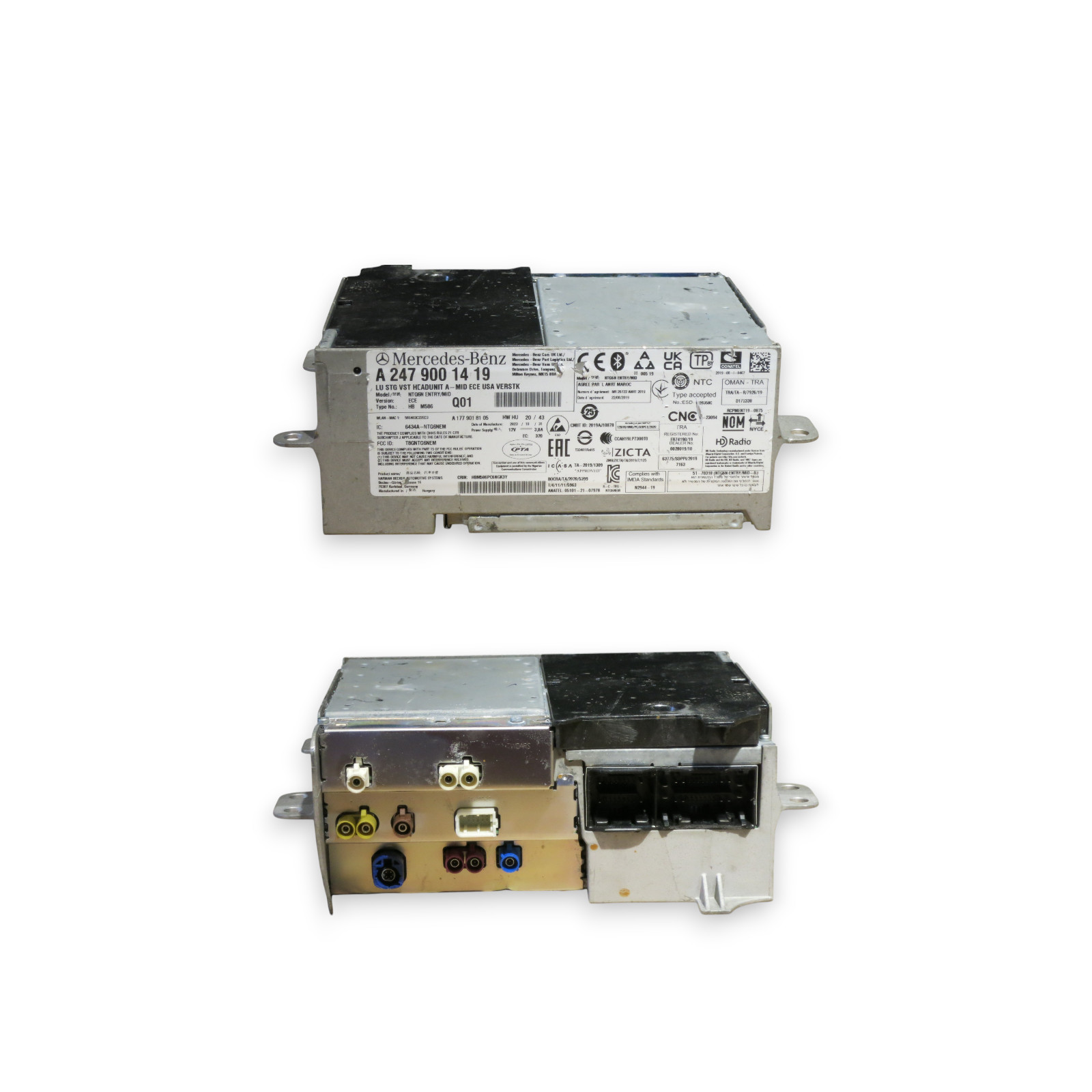 Mercedes NTG6 MID ECE USA radio-navigation A2479001419 NEW – virgin