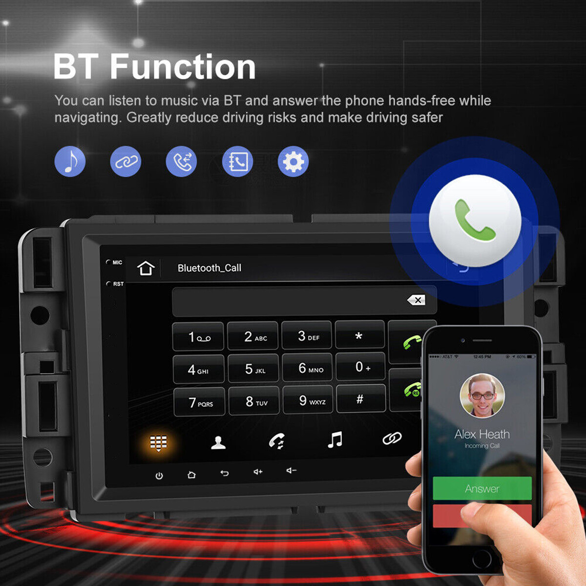 For 2006-2013 Chevrolet Impala WiFi Apple Carplay Radio Android 13.0 RDS GPS Nav