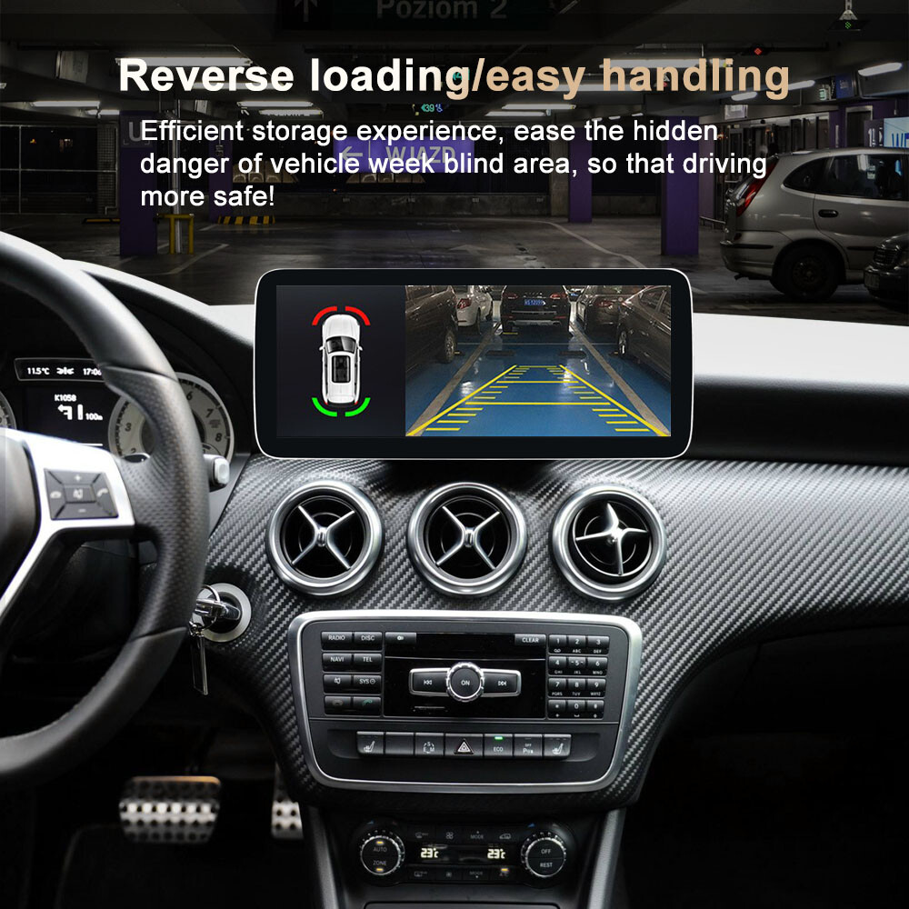 12.3″ Android Screen Display CarPlay Autoradio Mercedes Benz A CLA GLA W176 X156