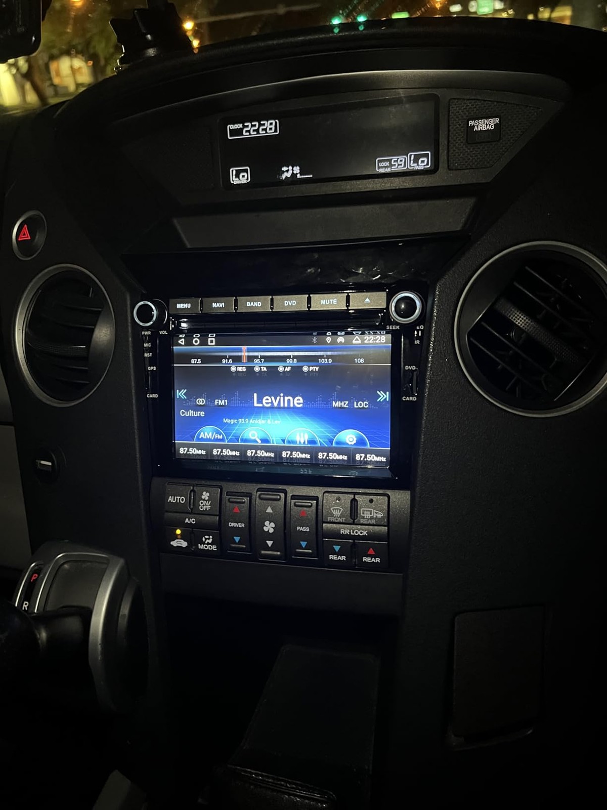 For Honda Pilot 6.2″ Android 13 Car Radio Stereo BT SWC GPS Navi Carplay Display