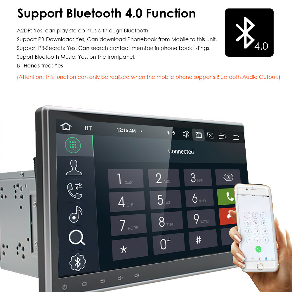 Double 2Din 10.1inch Car Stereo Radio Android 11 GPS Wifi Touch Screen FM Player