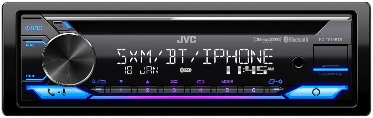 JVC KD-T910BTS CD Receiver Bluetooth/ USB/ SiriusXM /Amazon Alexa/ Remote App