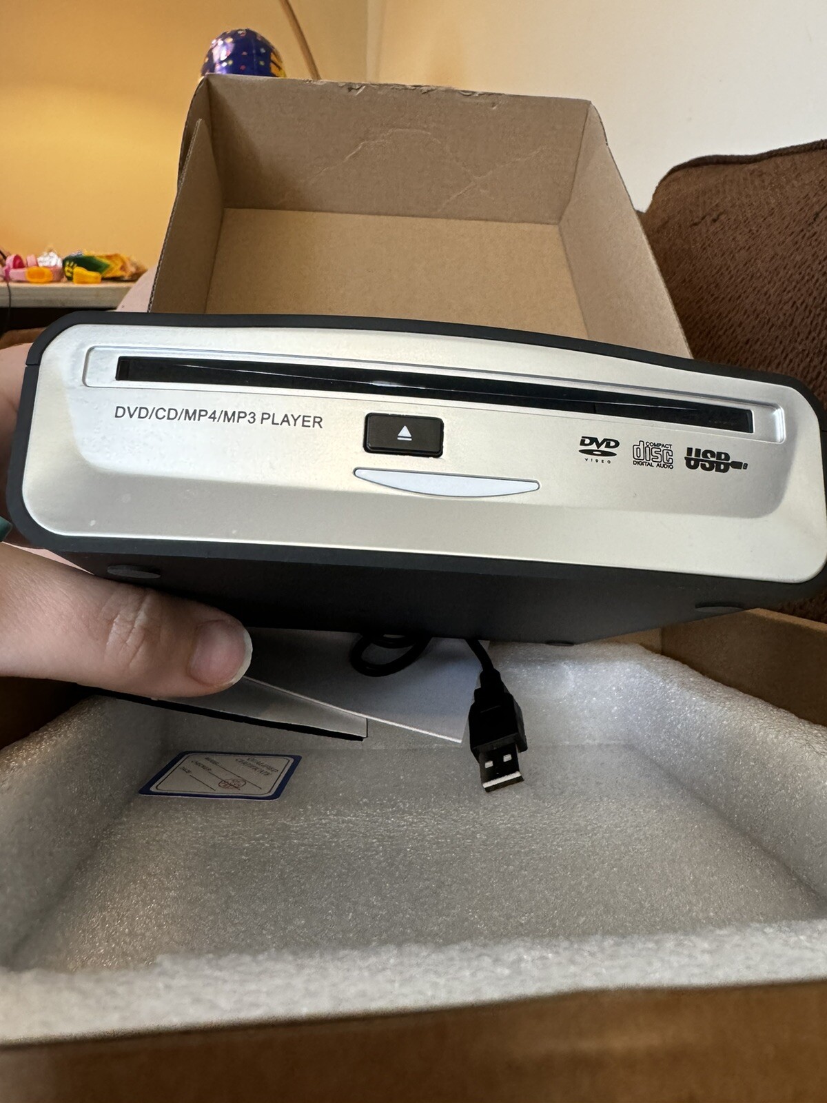 Universal Car Home Laptop DVD Player