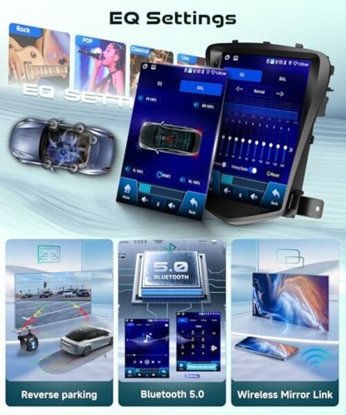 4G+64G Car Radio Stereo for Chevrolet Cruze 2009-2015 with Wireless CarPlay