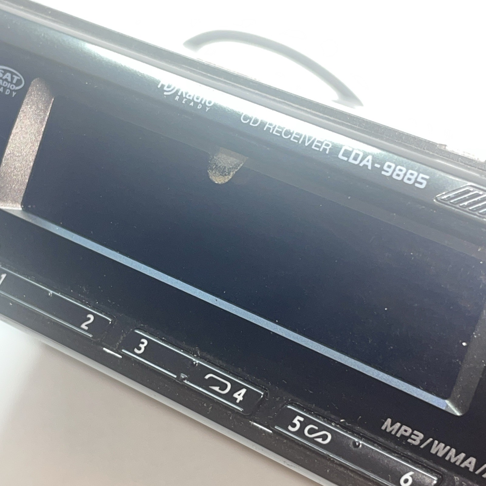 Alpine CDA-9885 CD Player In Dash Receiver Tested And Working No Harness