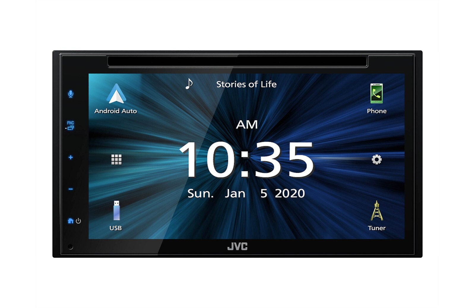 JVC KW-V660BT 6.8 inch Monitor with DVD Receiver