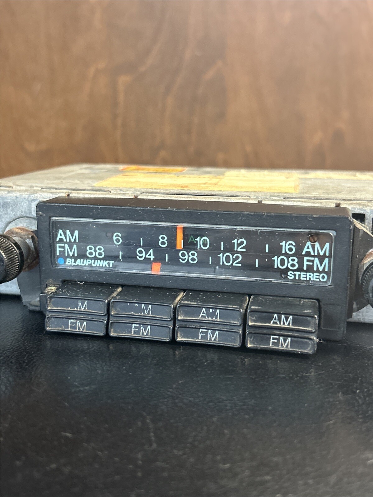 Vintage Blaupunkt Frankfurt Stereo U108 7636421012 AM FM Radio RARE Germany