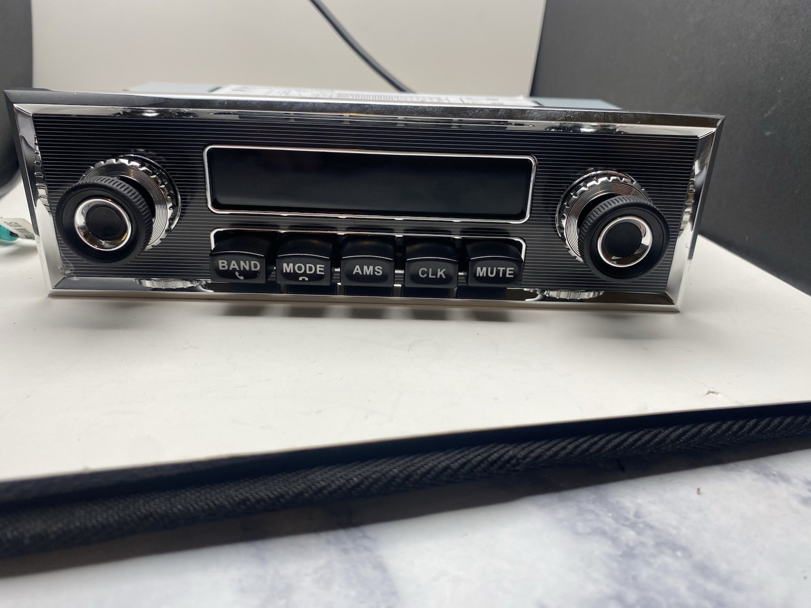Retro Style Classic Car Radio – ABSOSO Bluetooth Single Din Vintage Stereo -…