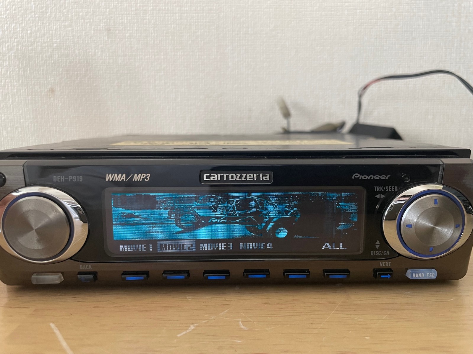 Pioneer Carrozzeria DEH-P919 1Din Car Audio CD Bluetooth Player Concert Hall