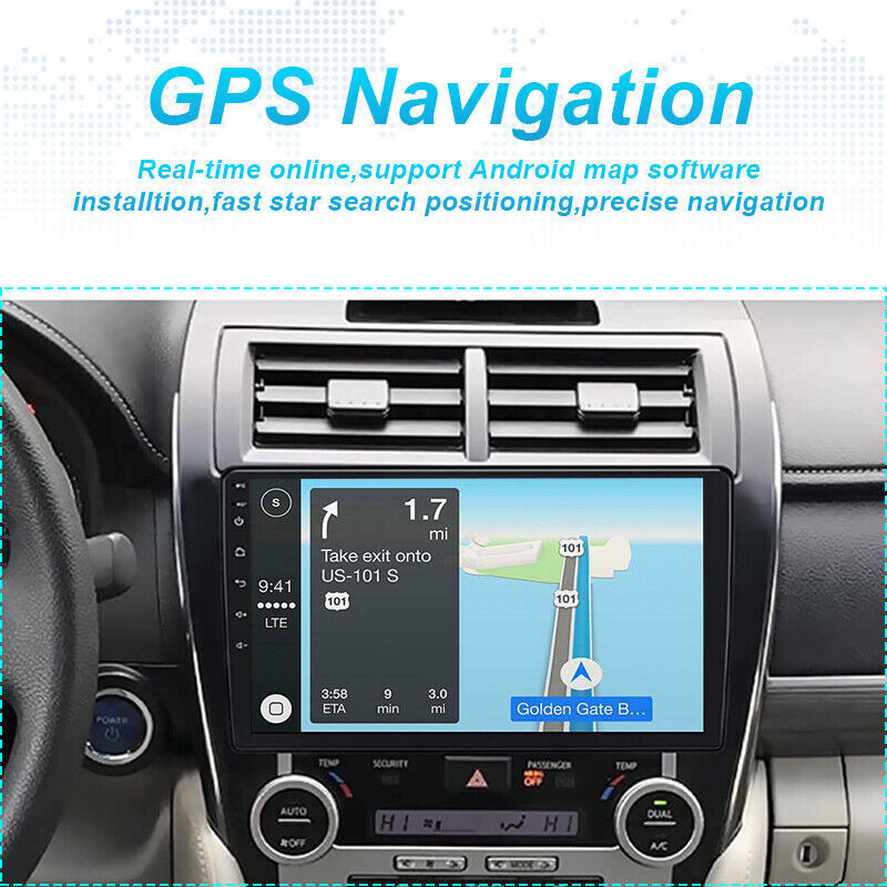 Support JBL For 2012-2014 Toyota Camry Radio Car Carplay Android GPS Navigation