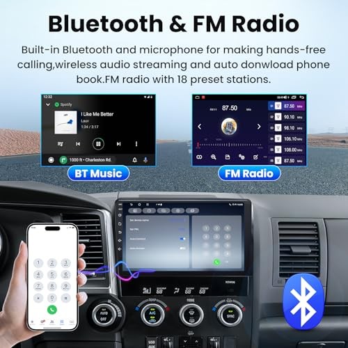 for Toyota Tundra 2007-2013 Sequoia 2008-2018 Radio For Toyota Tundra 2007-2013