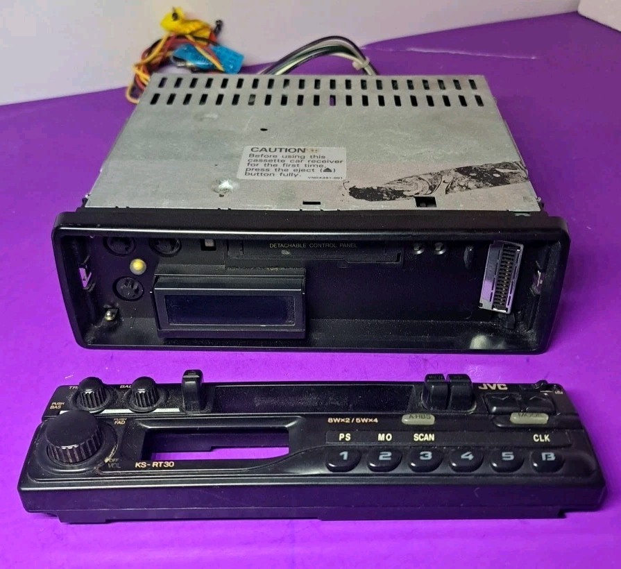Car Radio JVC KS RT30 2×8 4x 5 Watt for Vintage Car Tested and Working