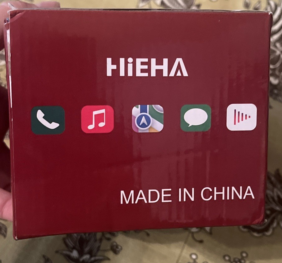 9” Portable HD Touch Screen Car Stereo Wireless Carplay Android Auto FM +CAM