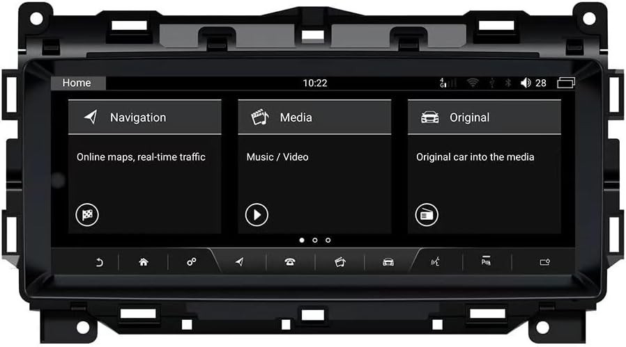 10.25″ 8+128G Android Carplay Radio GPSStereo For Jaguar F-Pace XE XEL 2016-19