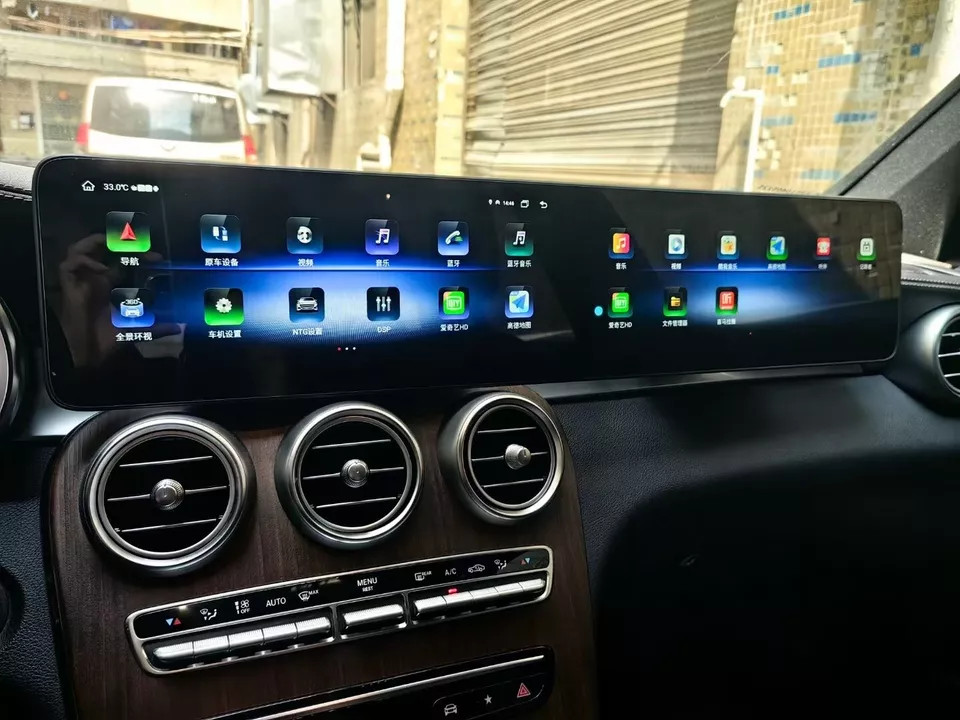For 2019 Mercedes Benz GLC C Class 8G+128GB CarPlay Car Stereo Radio GPS