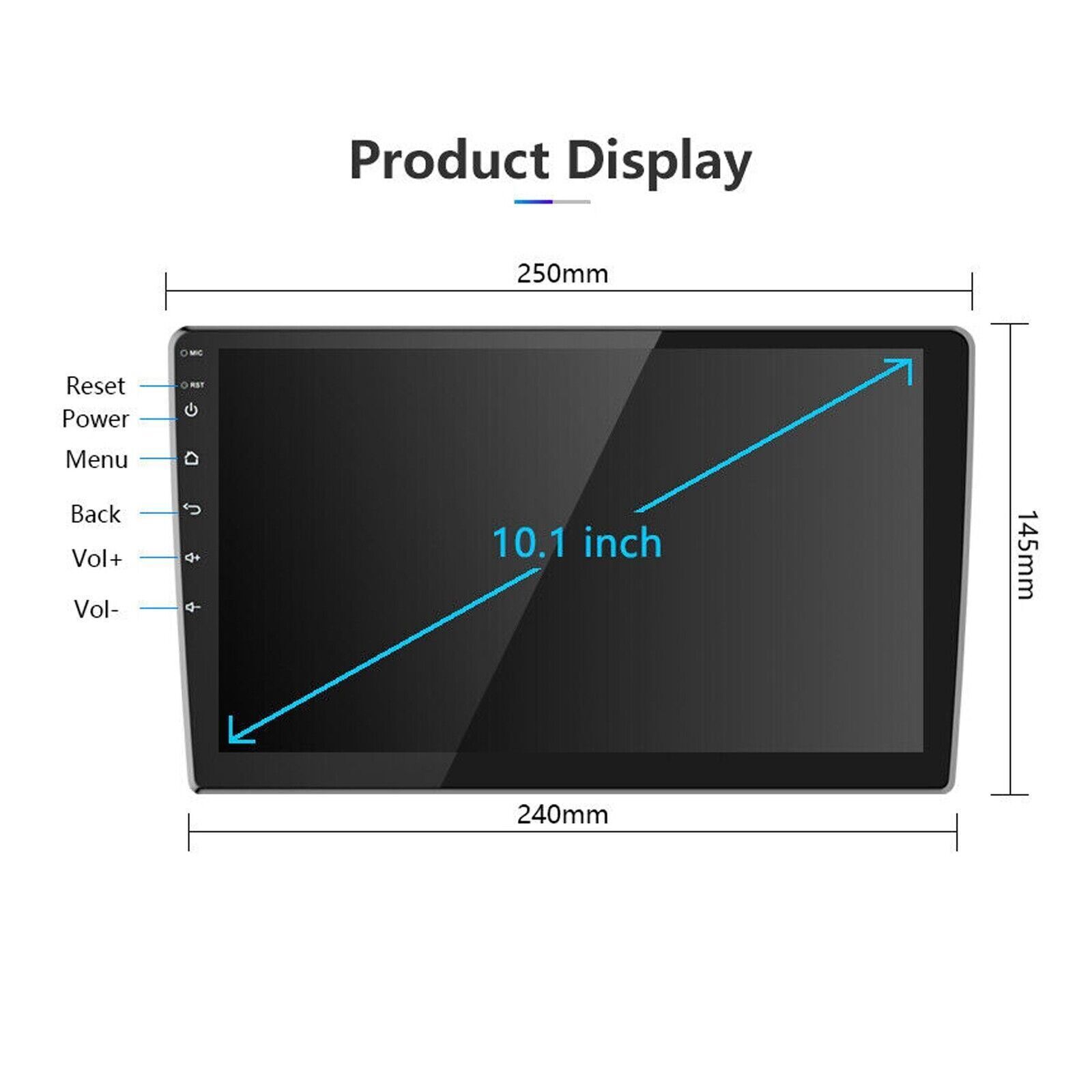 For 2014-2018 Chevrolet Silverado GMC Sierra Carplay Android 13 Car Stereo Radio
