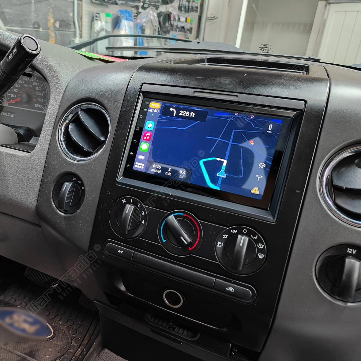 Android 14 For 2004-2007 2008 Ford F-150 F150 Car Carplay GPS NAVI Radio Stereo