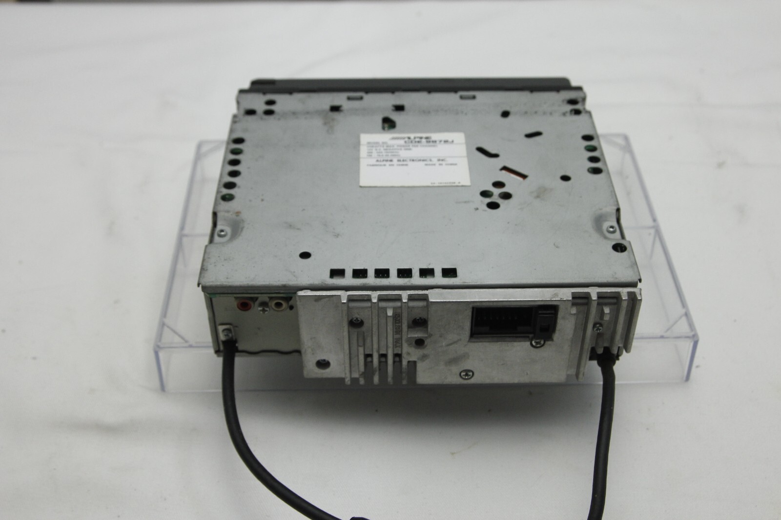 Used ALPINE CDE-9872J CD CD-R/RW MP3 player working
