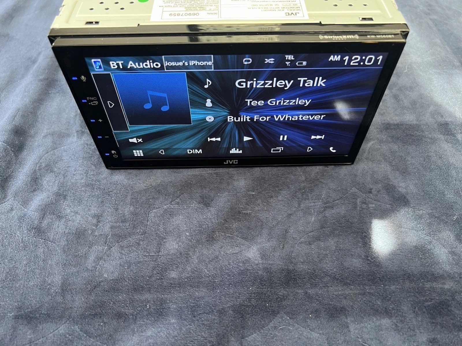 ⭐️Pre-Owned,TESTED⭐️ JVC APPLE CARPLAY| BT| AM/FM| USB -(KW-M560BT)