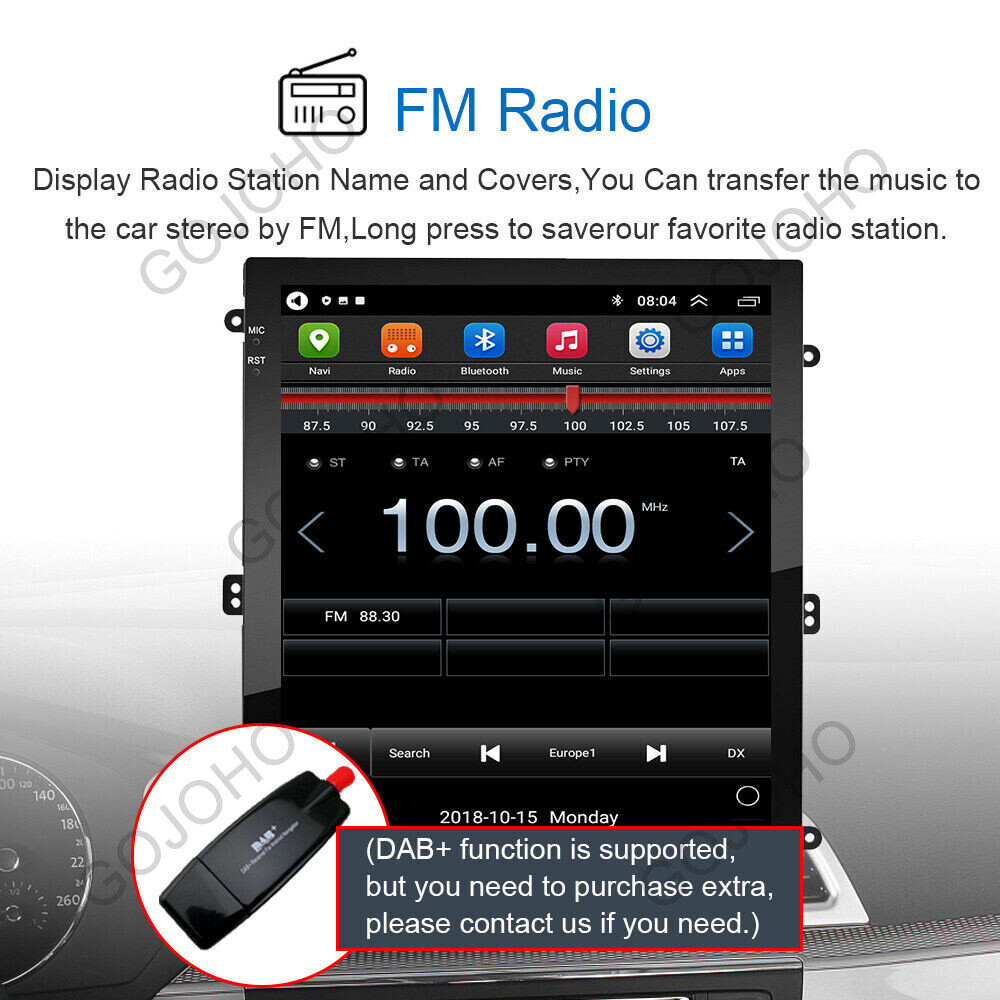For 2006-11 Toyota Camry Radio Apple CarPlay Android 13 Car Stereo Touch Screen